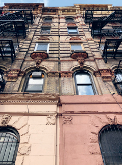Tenement buildings on Henry Street