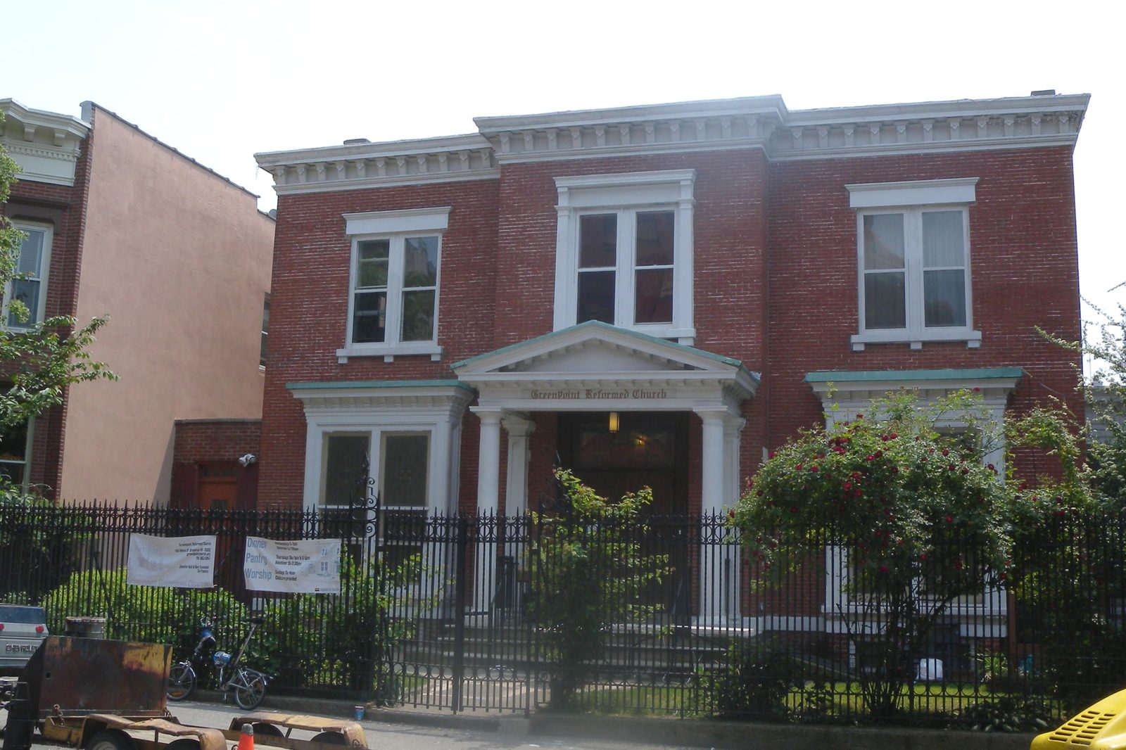 The Greenpoint Reformed Church at 136 Milton Street