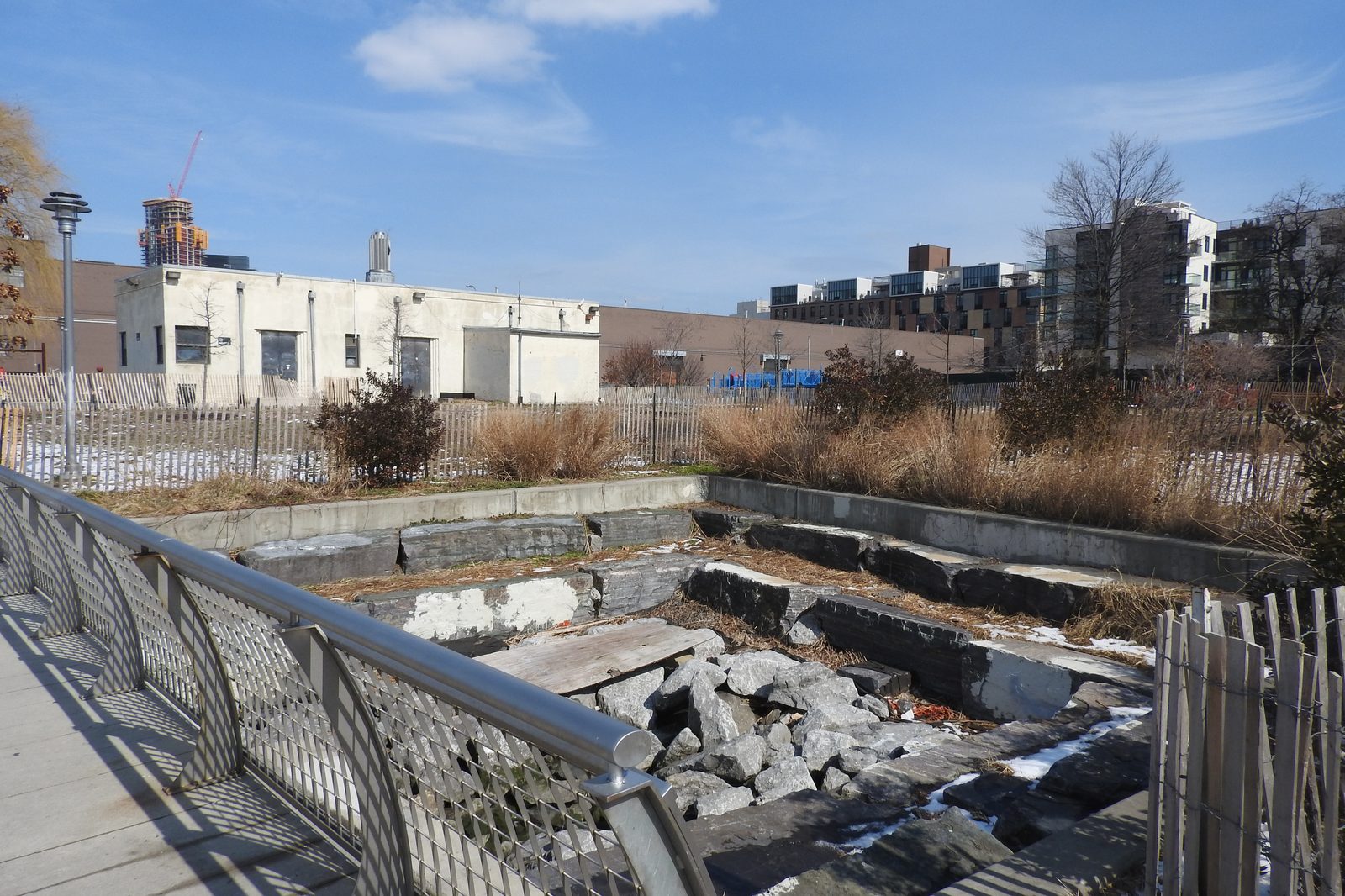 WNYC Transmitter Park and the old transmitter building