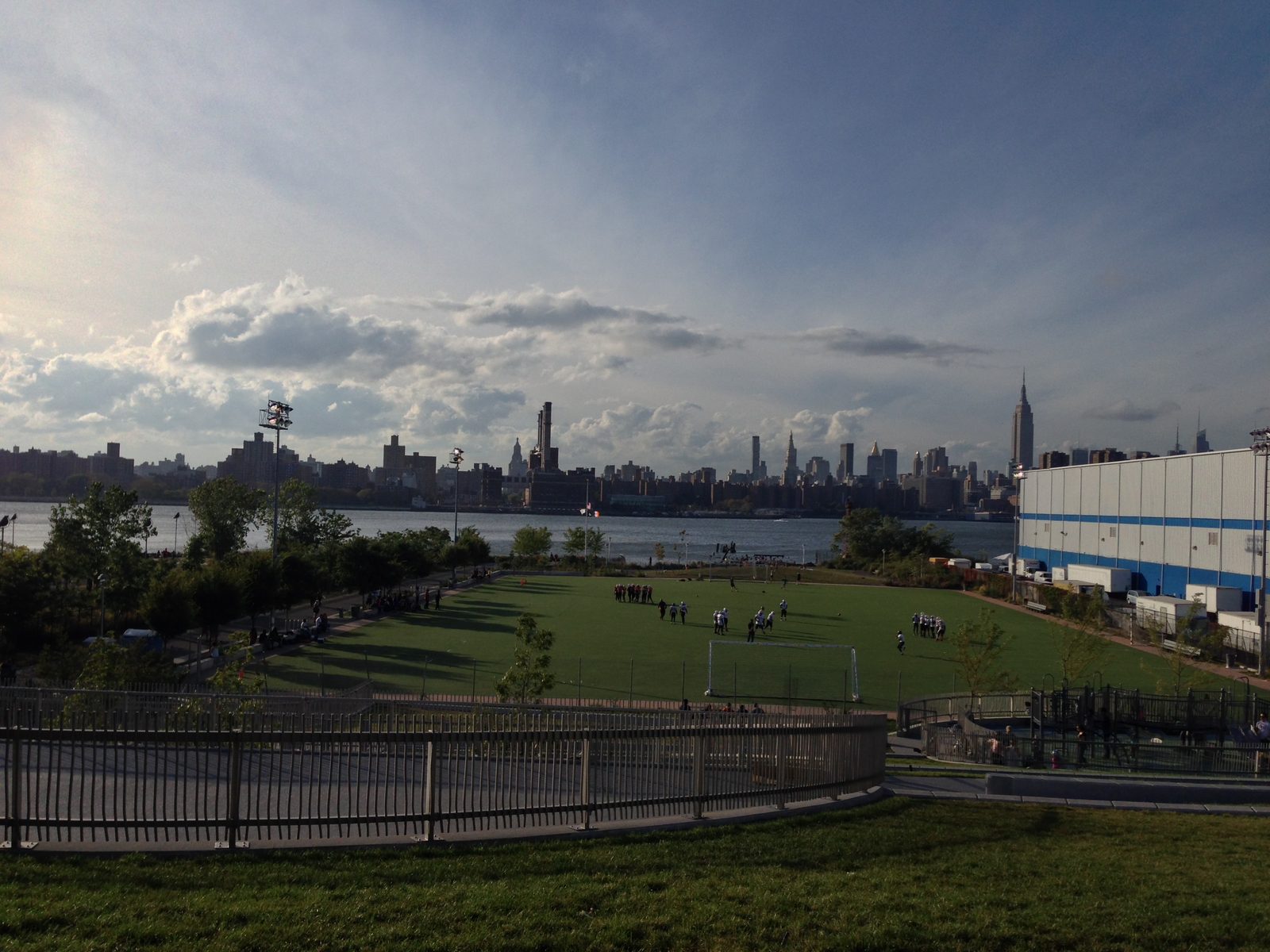 Bushwick Inlet Park, where the Monitor was launched
