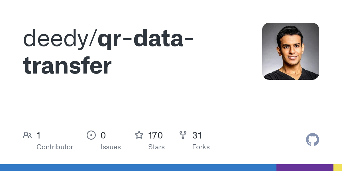 deedy/qr-data-transfer repo preview