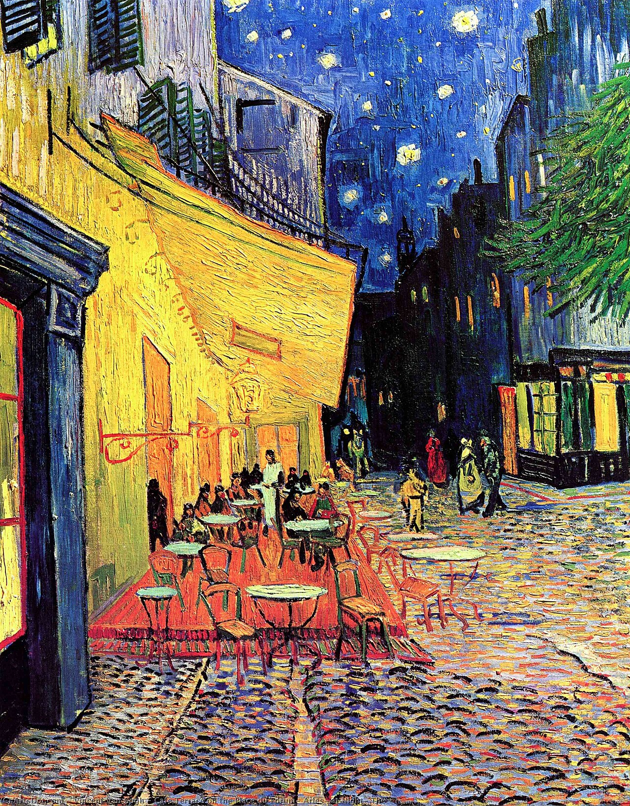 Cafe Terrace at Night, 1888