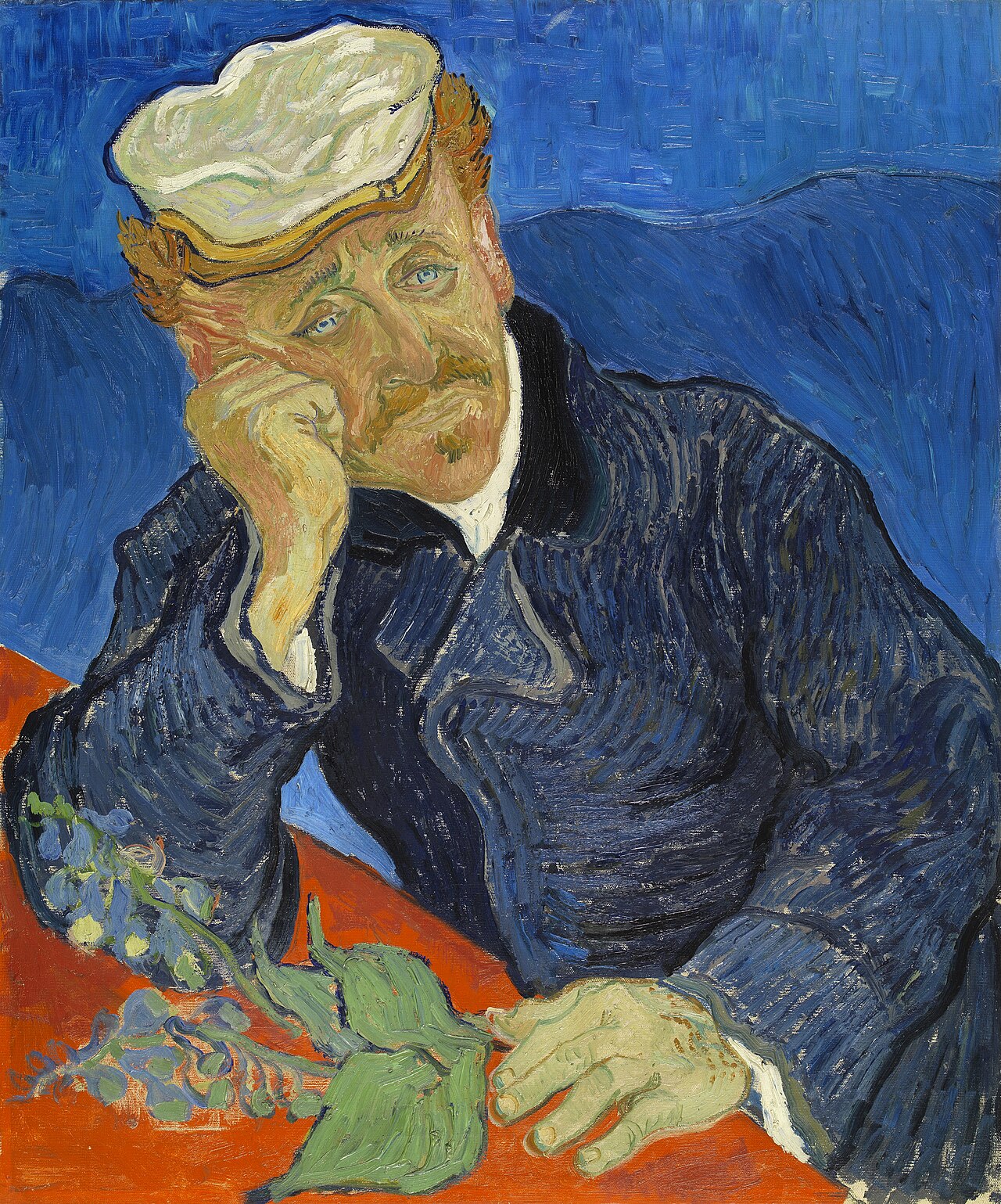 Portrait of Dr. Gachet, 1890