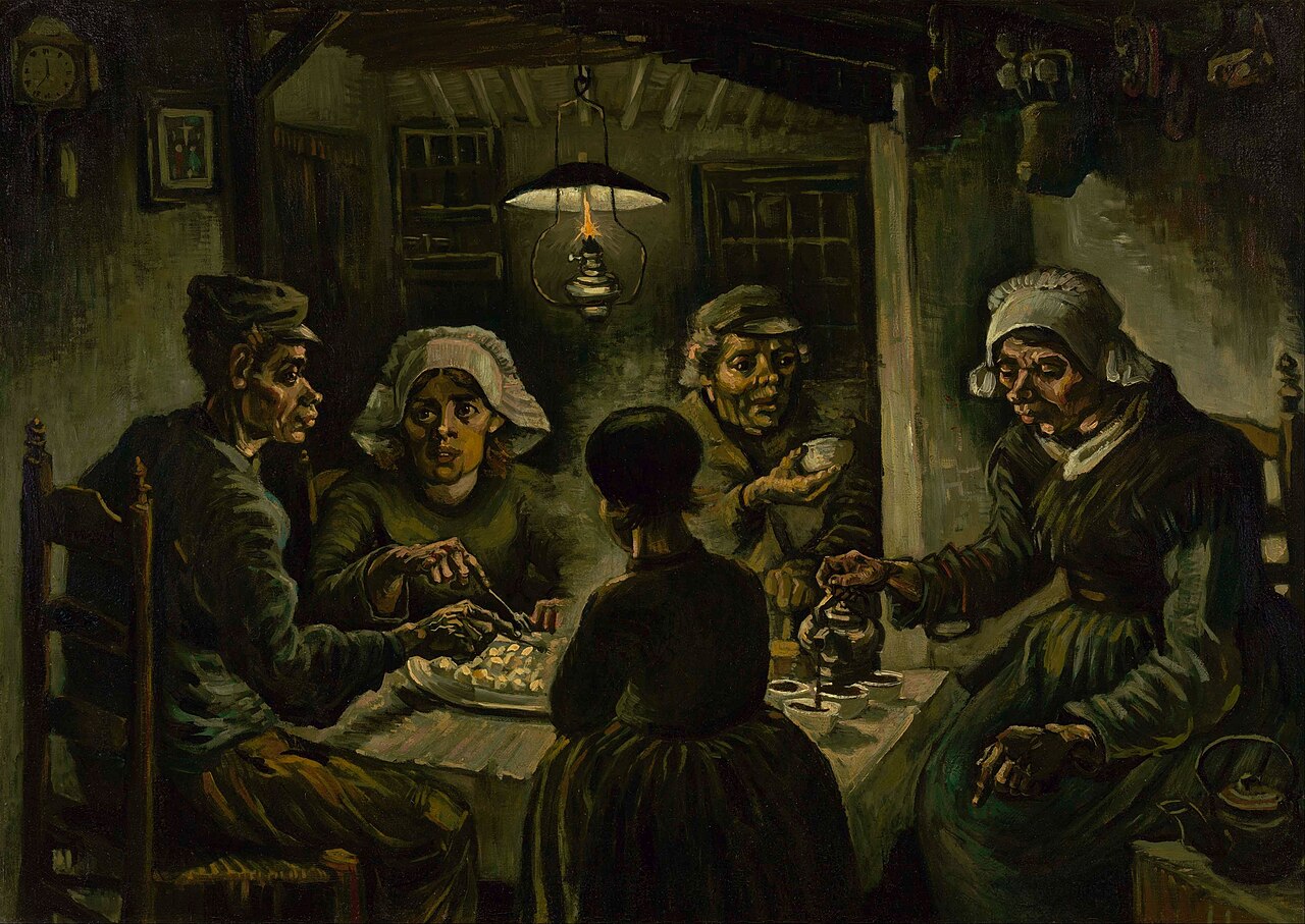 The Potato Eaters, 1885