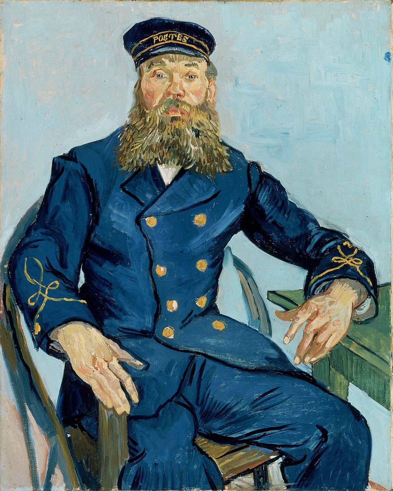 Portrait of the postman Joseph Roulin, 1888