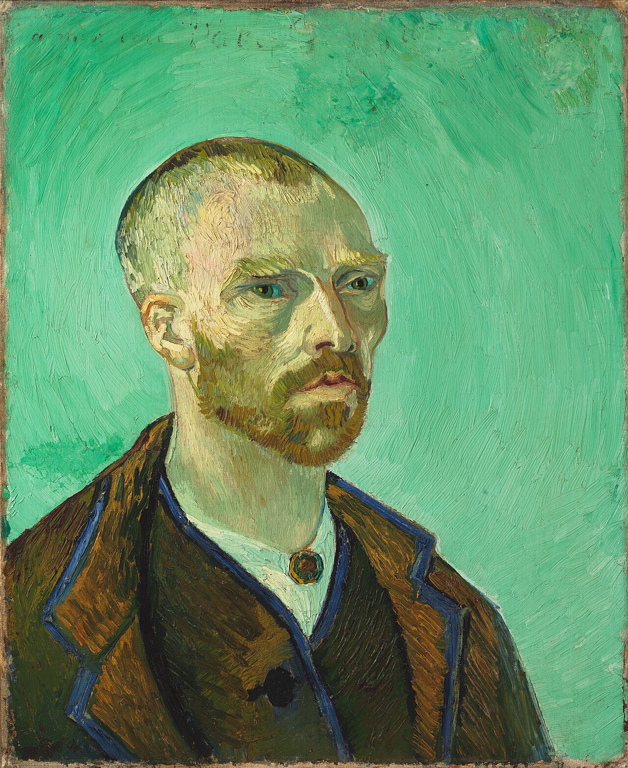 Self-portrait dedicated to Paul Gauguin, 1888