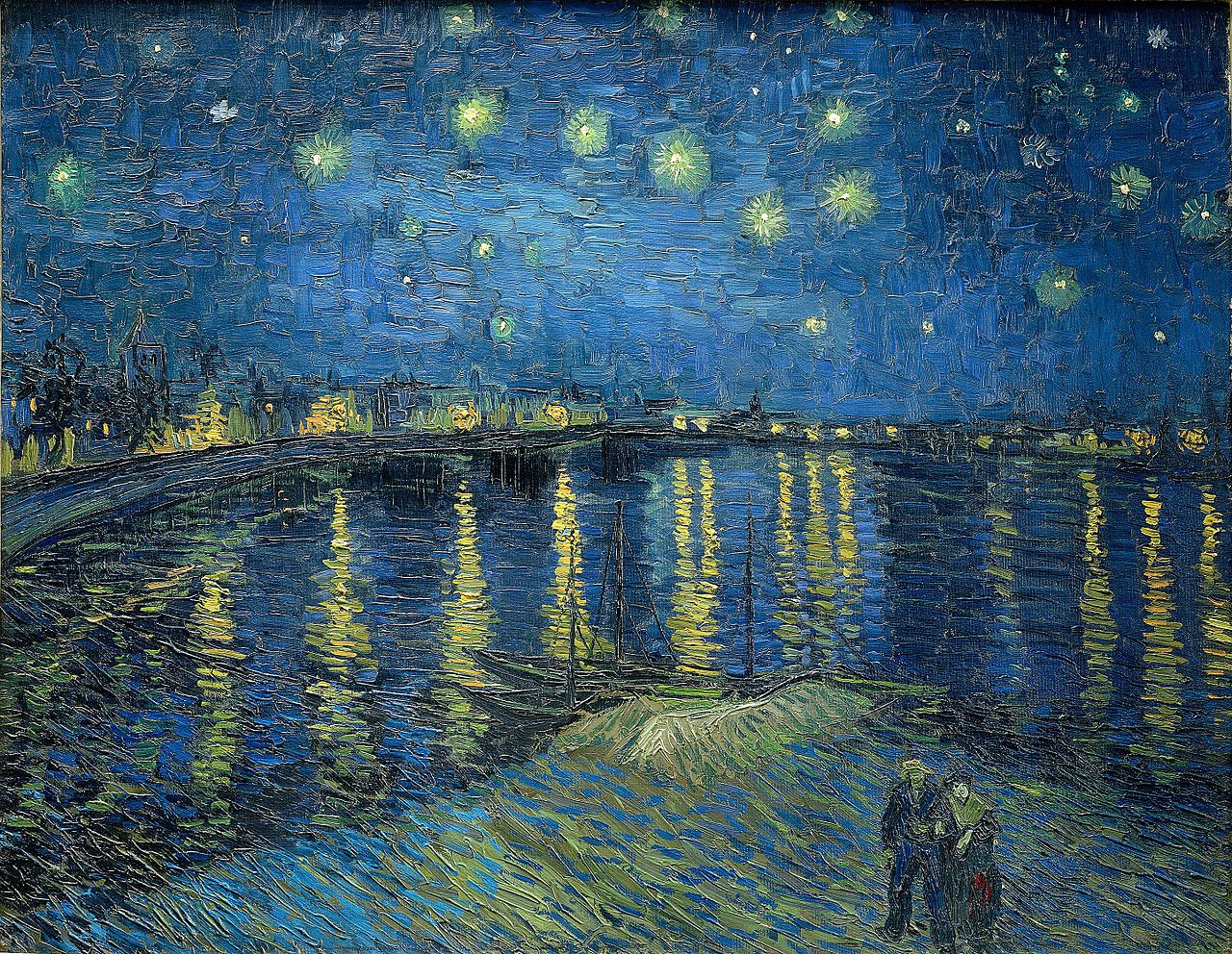Starry Night over the Rhone, 1888